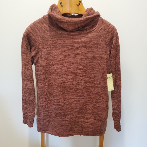 PerSeption Concept Cowl Neck Sweater Long Sleeve Small - Picture 1 of 6